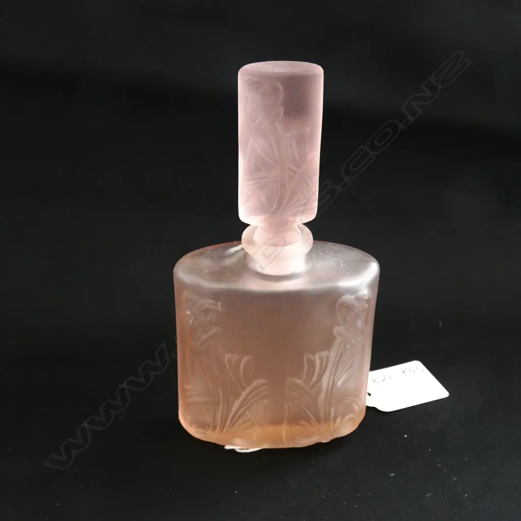 A glass perfume bottle Image 1++